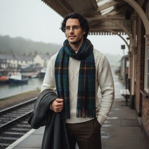 Vintage Wool Fisherman Sweater 1970s British Top